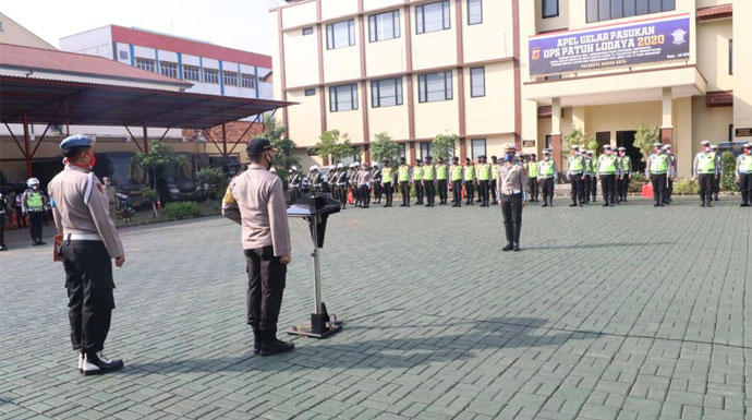 Siap Siap Polres Bogor Kota Sudah Gelar Pasukan Operasi Patuh Lodaya 2020