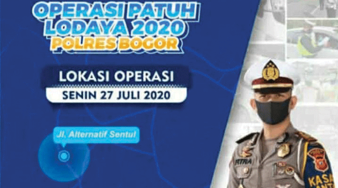 Catat Berikut Lokasi Ops Patuh Lodaya Di Kabupaten Bogor Hari Ini