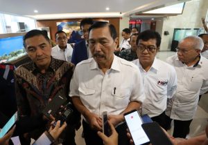 Menteri Koordinator Bidang Kemaritiman dan Investasi Luhut Binsar Panjaitan (Dery Ridwansah/ JawaPos.com)